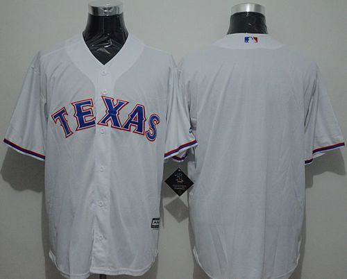 Rangers Blank White New Cool Base Stitched Jersey