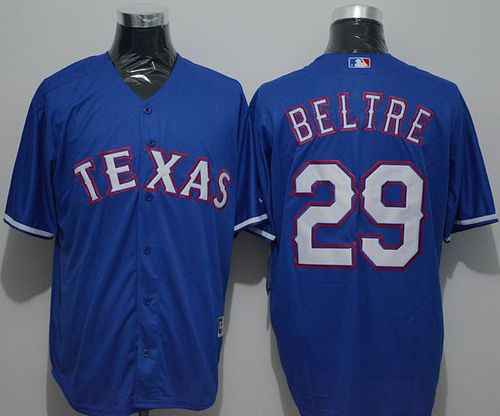 Rangers #29 Adrian Beltre Blue New Cool Base Stitched Jersey