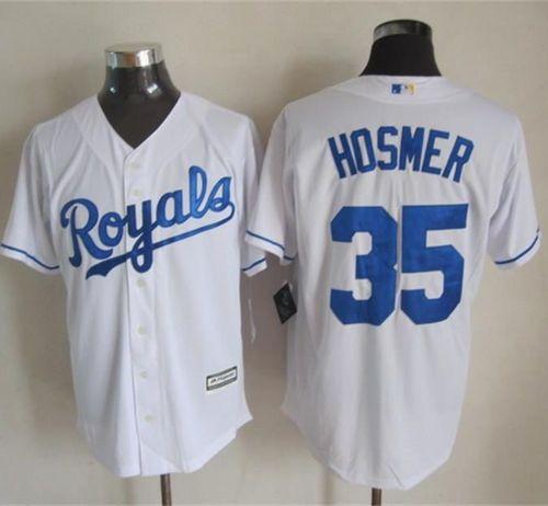 Royals #35 Eric Hosmer White New Cool Base Stitched Jersey