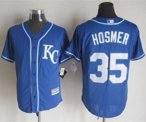 Royals #35 Eric Hosmer Blue Alternate 2 New Cool Base Stitched Jersey