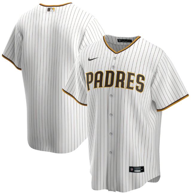 San Diego Padres White Cool Base Stitched Jersey