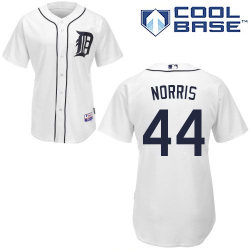 Tigers #44 Daniel Norris White Cool Base Stitched Jersey