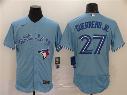 Toronto Blue Jays #27 Vladimir Guerrero Jr. Royal Flex Base Stitched Jersey