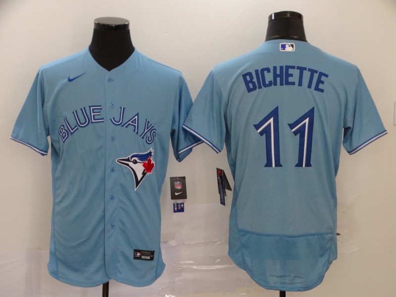 Toronto Blue Jays #11 Bo Bichette Blue Flex Base Stitched Jersey
