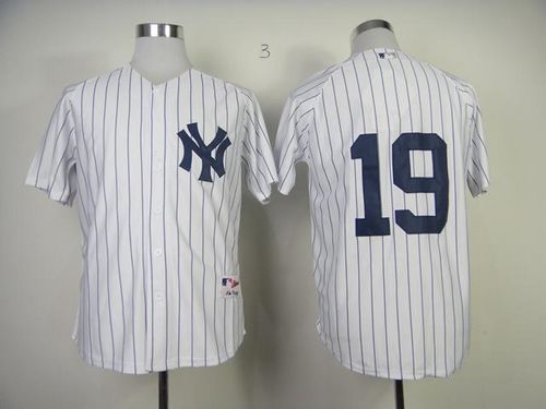 Yankees #19 Masahiro Tanaka White Stitched Jersey