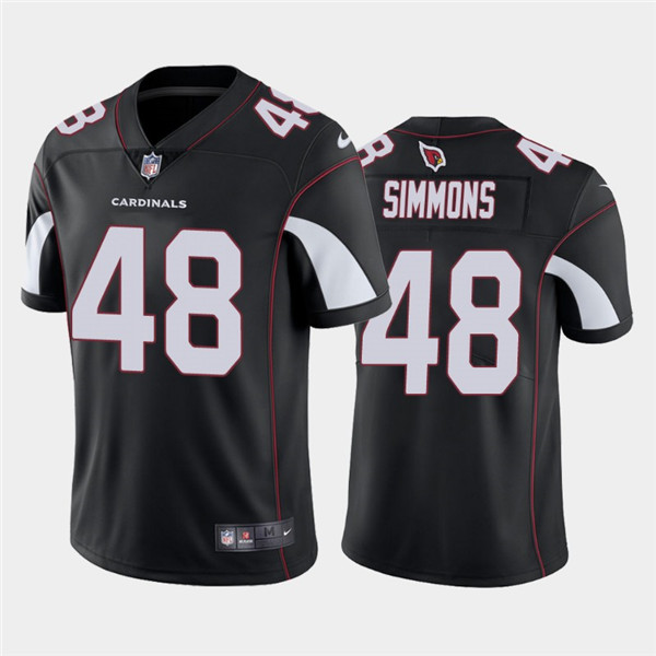 Arizona Cardinals #48 Isaiah Simmons 2020 Black Limited Stitched Jersey