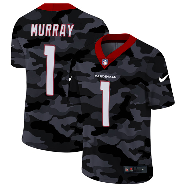 Arizona Cardinals #1 Kyler Murray 2020 Camo Limited Stitched Jersey