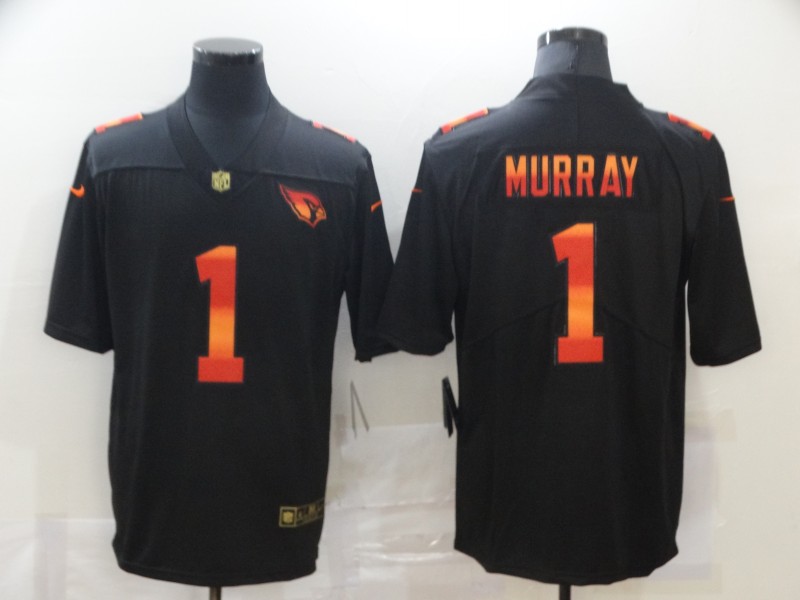 Arizona Cardinals #1 Kyler Murray 2020 Black Fashion Limited Stitched Jersey