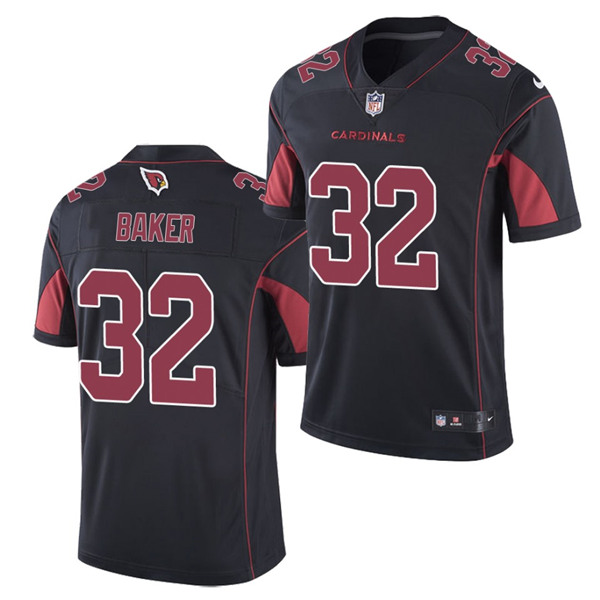 Arizona Cardinals #32 Budda Baker Black Color Rush Limited Stitched Jersey