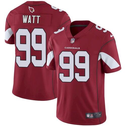 Arizona Cardinals #99 J.J. Watt Red Vapor Untouchable Limited Stitched Jersey