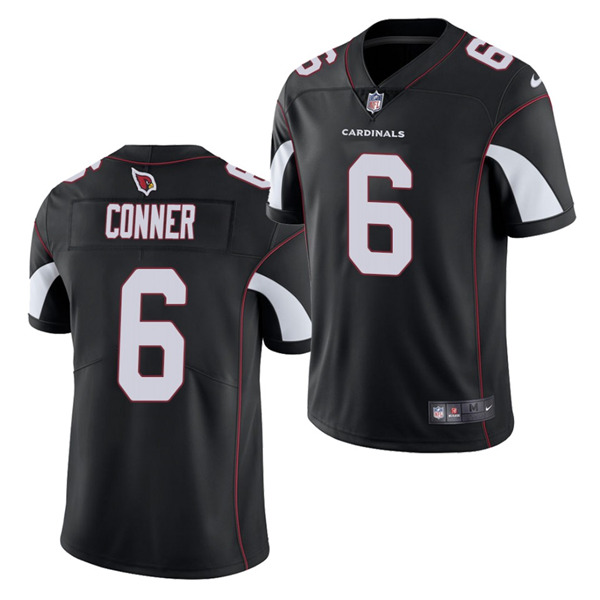 Arizona Cardinals #6 James Conner 2021 Black Vapor Untouchable Limited Stitched Jersey