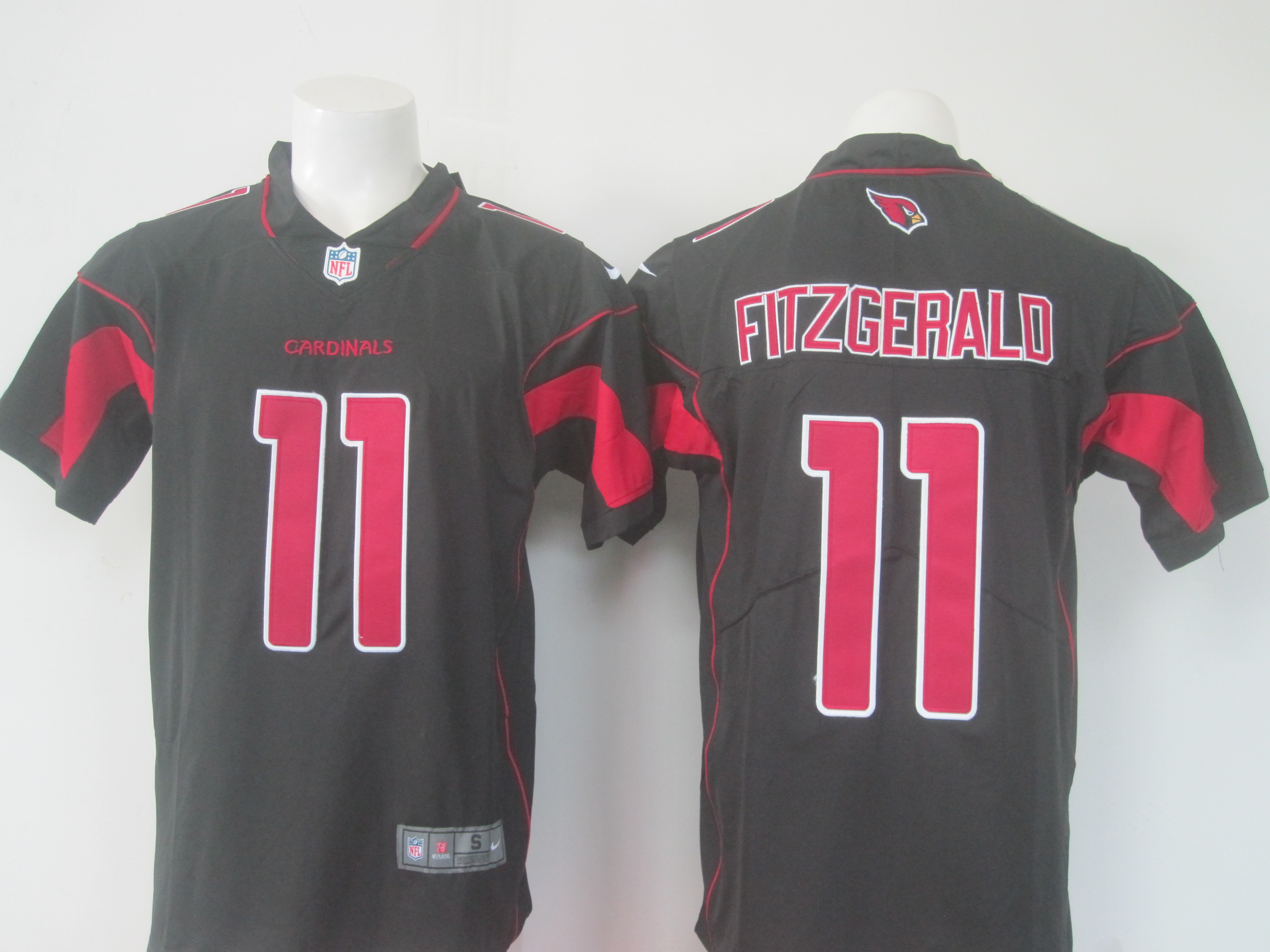 Arizona Cardinals #11 Larry Fitzgerald Black Limited Rush Stitched Nike Jersey