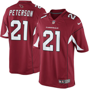 Arizona Cardinals #21 Patrick Peterson Team Color Stitched Limited Jersey