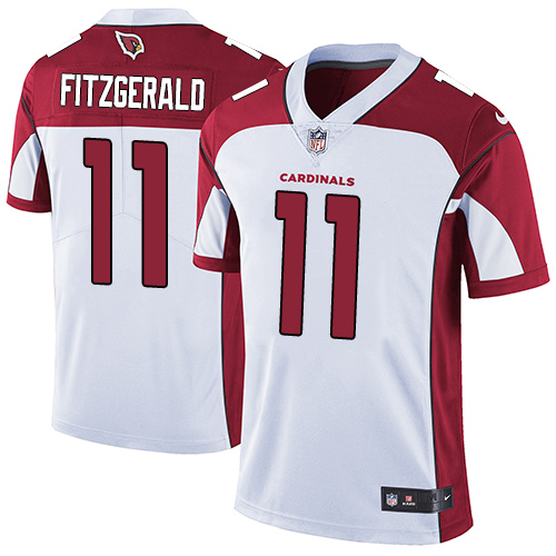 Arizona Cardinals #11 Larry Fitzgerald White Vapor Untouchable Limited Stitched Jersey