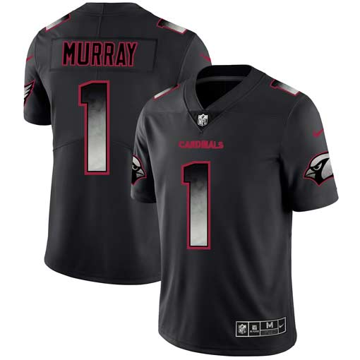 Arizona Cardinals #1 Kyler Murray 2019 Black Smoke Fashion Limited Stitched Jersey