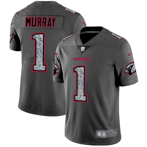 Arizona Cardinals #1 Kyler Murray 2019 Gray Fashion Static Limited Stitched Jersey