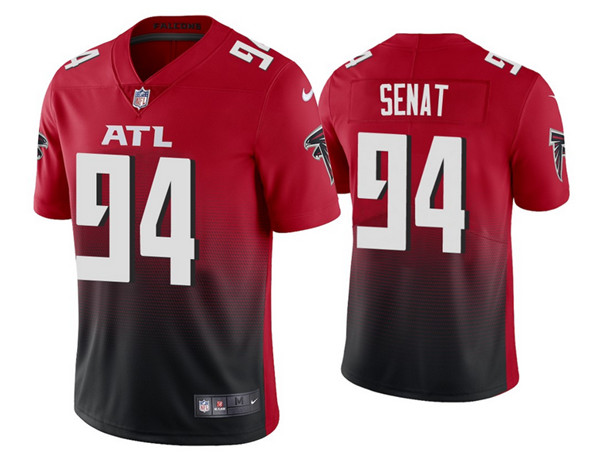 Atlanta Falcons #94 Deadrin Senat 2020 Red Vapor Untouchable Limited Stitched Jersey