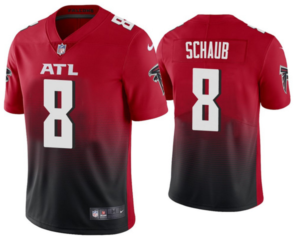 Atlanta Falcons #8 Matt Schaub 2020 Red Vapor Untouchable Limited Stitched Jersey
