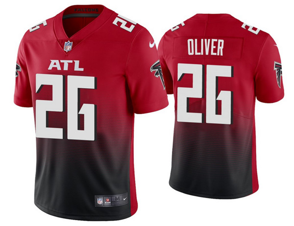 Atlanta Falcons #26 Isaiah Oliver 2020 Red Vapor Untouchable Limited Stitched Jersey