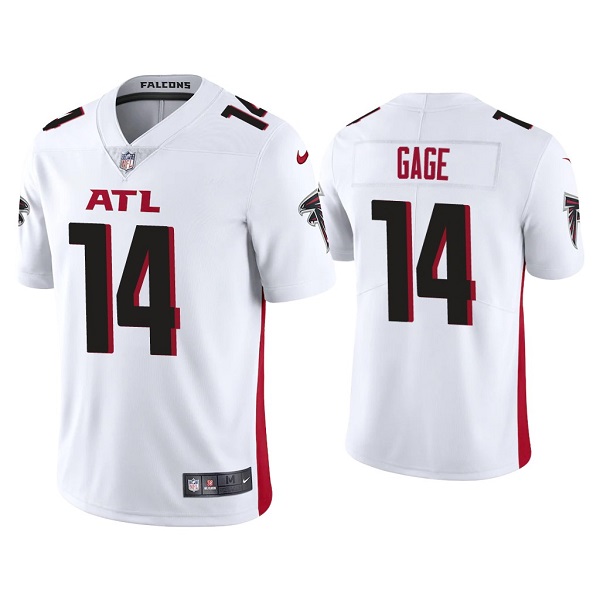 Atlanta Falcons #14 Russell Gage White Vapor Untouchable Limited Stitched Jersey