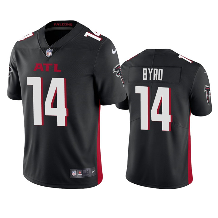 Atlanta Falcons #14 Damiere Byrd Black Vapor Untouchable Stitched Football Jersey