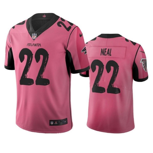 Atlanta Falcons #22 Keanu Neal Pink City Edition Jersey
