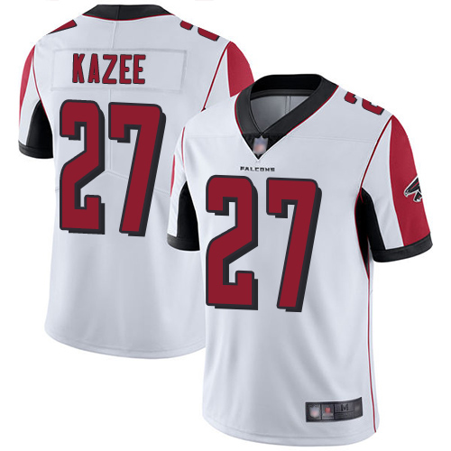 Atlanta Falcons #27 Damontae Kazee White Vapor Untouchable Limited Stitched Jersey
