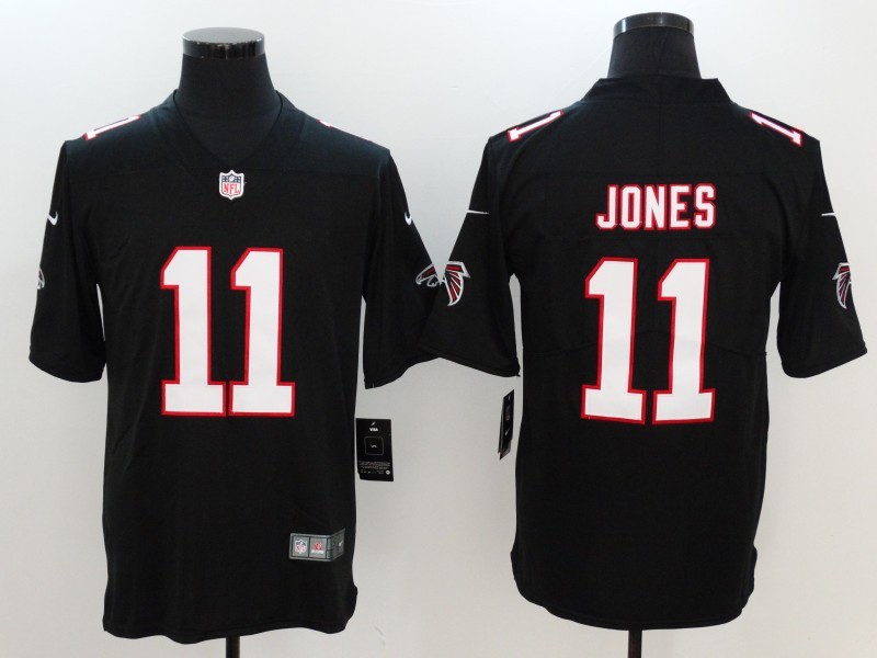 Atlanta Falcons #11 Julio Jones Nike Black Vapor Untouchable Limited Stitched Jersey