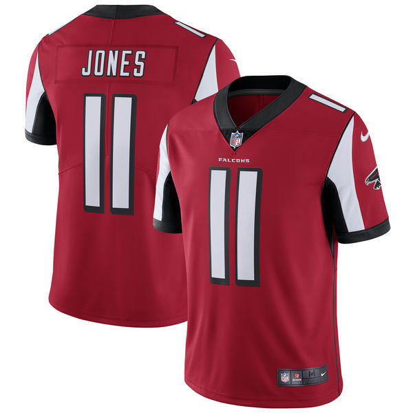 Atlanta Falcons #11 Julio Jones Nike Red Vapor Untouchable Limited Stitched Jersey