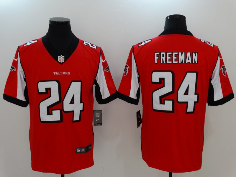 Atlanta Falcons #24 Devonta Freeman Red Vapor Untouchable Player Limited Jersey