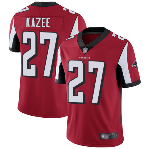 Atlanta Falcons #27 Damontae Kazee Red Vapor Untouchable Limited Stitched Jersey