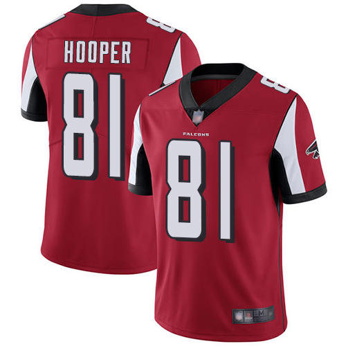Atlanta Falcons #81 Austin Hooper Red Vapor Untouchable Limited Stitched Jersey