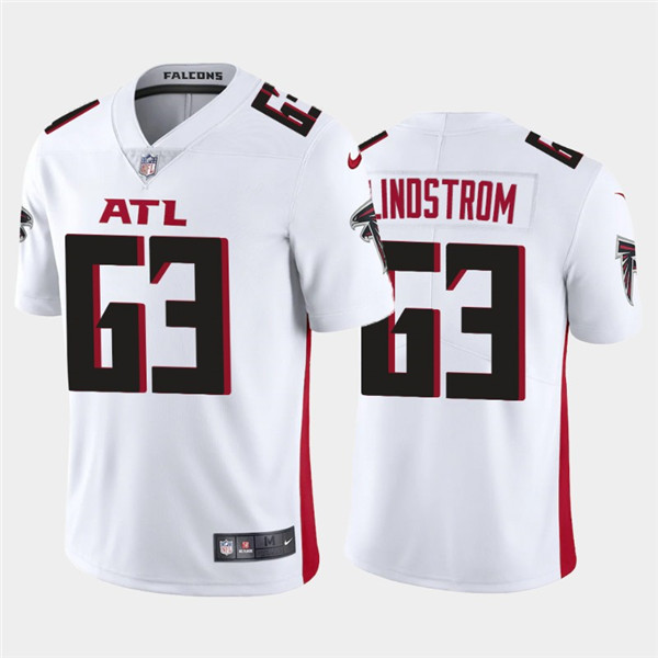 Atlanta Falcons #63 Chris Lindstrom 2020 White Vapor Untouchable Limited Stitched Jersey