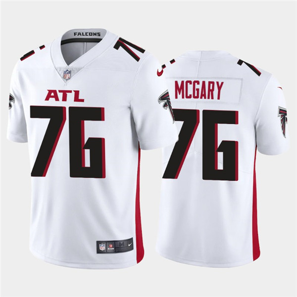 Atlanta Falcons #76 Kaleb McGary 2020 White Vapor Untouchable Limited Stitched Jersey