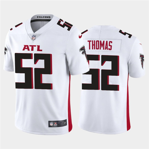 Atlanta Falcons #52 Ahmad Thomas 2020 White Vapor Untouchable Limited Stitched Jersey