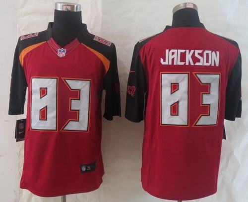 Buccaneers #83 Vincent Jackson Red Team Color Stitched New Limited Nike Jersey
