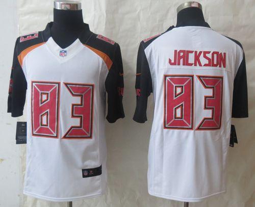 Buccaneers #83 Vincent Jackson White Stitched New Limited Nike Jersey