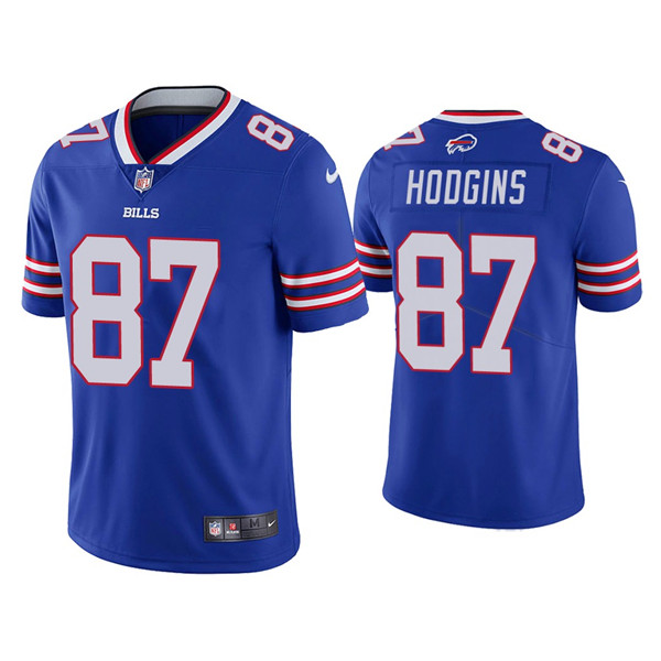 Buffalo Bills #87 Isaiah Hodgins Blue Vapor Untouchable Limited Stitched Jersey