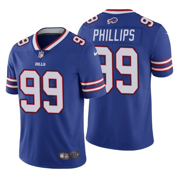 Buffalo Bills #99 Harrison Phillips Blue Vapor Untouchable Limited Stitched Jersey