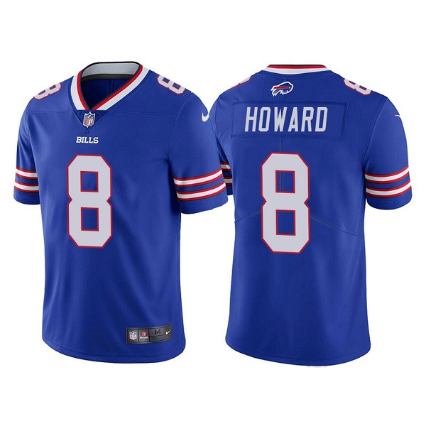 Buffalo Bills #8 O.J. Howard Royal Vapor Untouchable Limited Stitched Jersey