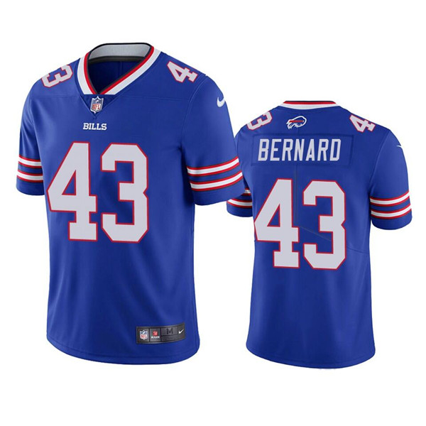 Buffalo Bills #43 Terrel Bernard Blue Vapor Untouchable Limited Stitched Jersey