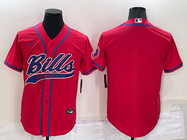 Buffalo Bills Blank Pink Stitched Jersey