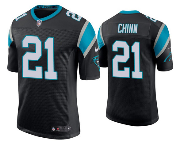 Carolina Panthers #21 Jeremy Chinn Black 2020 Vapor Untouchable Limited Stitched Jersey