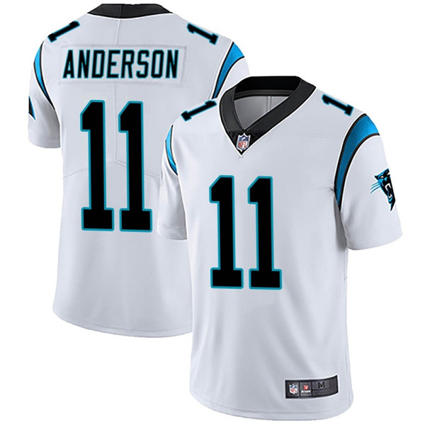 Carolina Panthers #11 Robby Anderson White Vapor Untouchable Limited Stitched Jersey