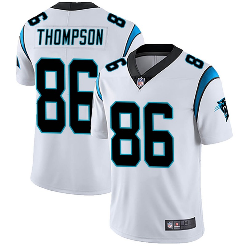 Carolina Panthers #86 Colin Thompson White Vapor Untouchable Stitched Jersey