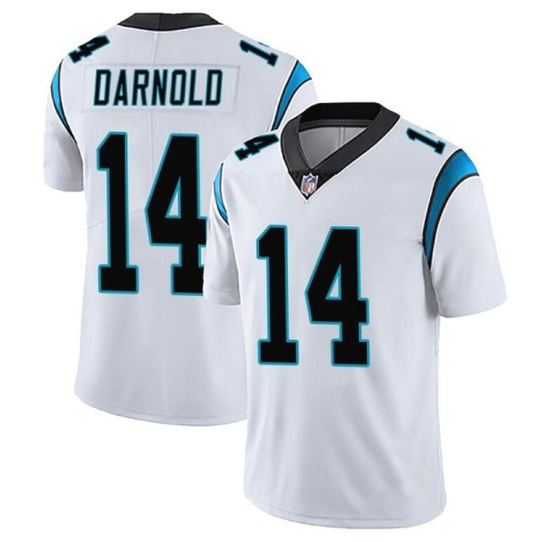 Carolina Panthers #14 Sam Darnold White Vapor Untouchable Limited Stitched Jersey 