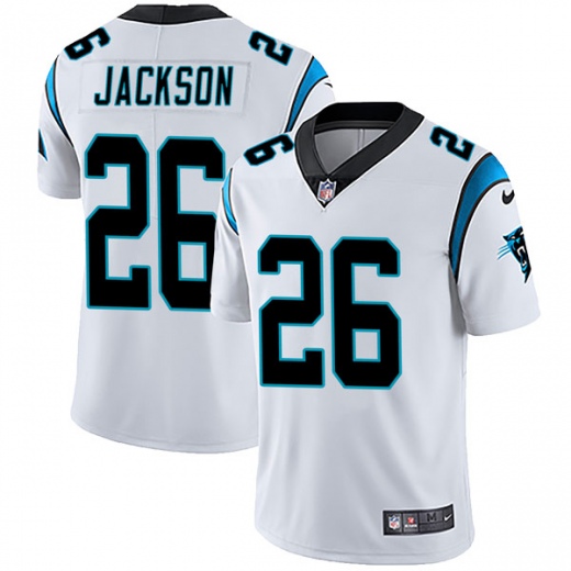 Carolina Panthers #26 Donte Jackson White Vapor Untouchable Limited Stitched Jersey