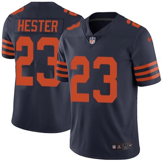 Chicago Bears #23 Devin Hester Navy Vapor Untouchable Limited Stitched Jersey