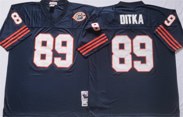 Chicago Bears #89 DITKA Navy Limited Stitched Jersey