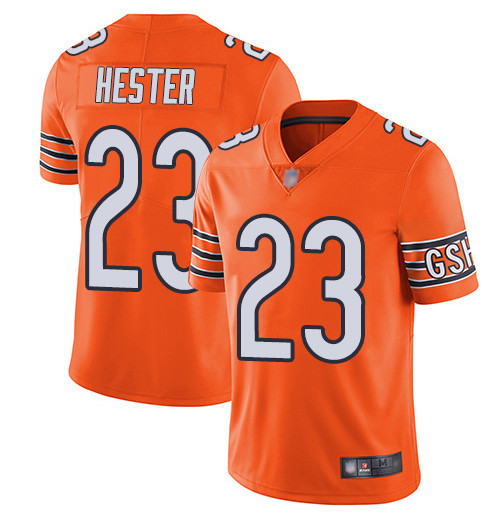 Chicago Bears #23 Devin Hester Orange Vapor Untouchable Limited Stitched Jersey